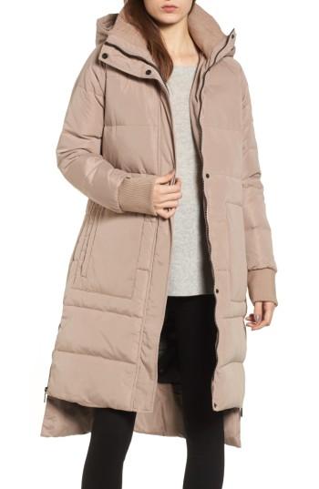 Women's Bcbgeneration Down & Feather Fill Puffer Jacket - Pink