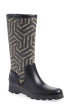 Women's Gucci 'prato' Rain Boot Us / 38eu - Black
