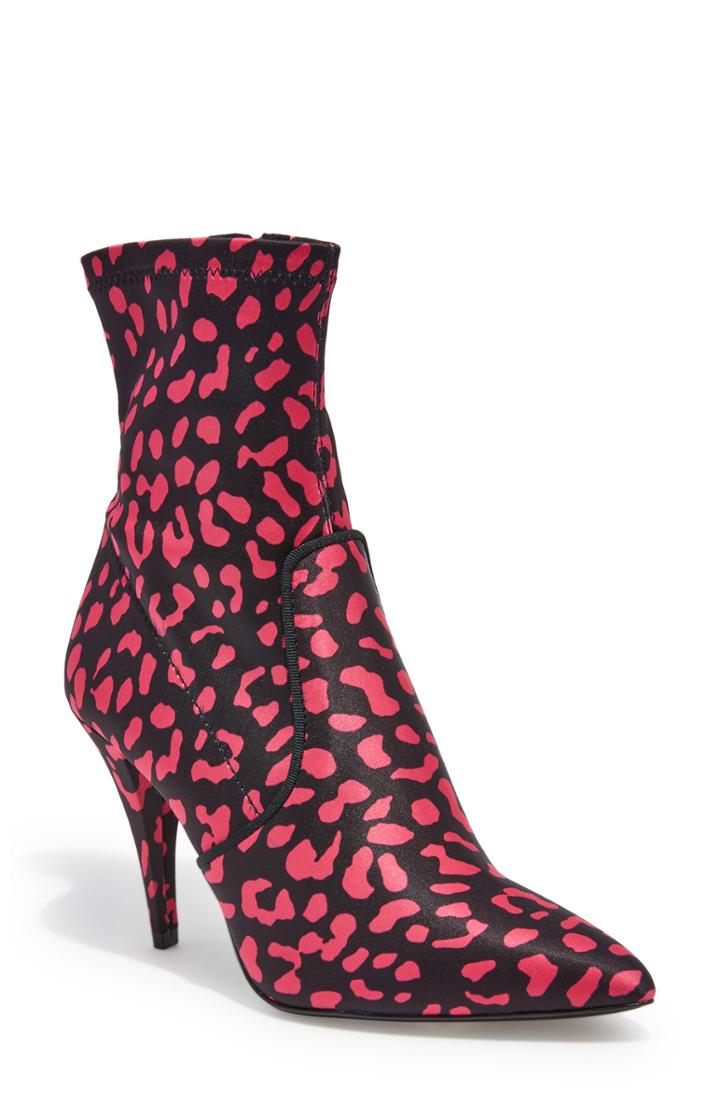 Women's Alice + Olivia Hedde Pointy Toe Bootie .5 M - Pink