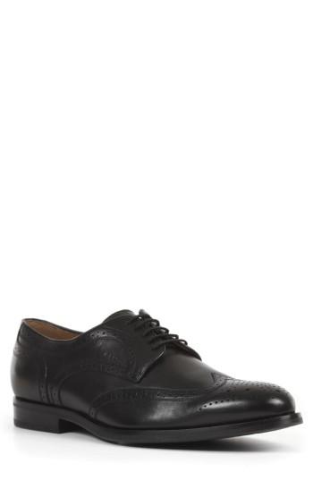 Men's Geox Hampstead 5 Wingtip Us / 40eu - Black