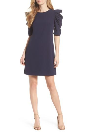 Women's Chelsea28 Puff Sleeve Shift Dress - Blue
