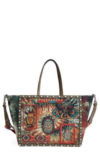 Valentino Medium Rockstud Rolling Guitar Tote -