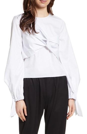 Women's Milly Lorna Shirting Stripe Top