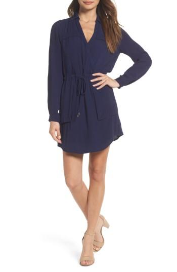 Women's Greylin Drew Crepe Shirtdress