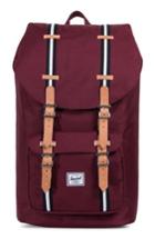 Men's Herschel Supply Co. Little America Offset Stripe Backpack - Red