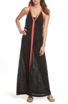 Women's Pitusa Inca Cover-up Maxi Sundress, Size Standard - Black