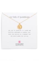 Women's Dogeared Our Lady Of Guadalupe Pendant Necklace