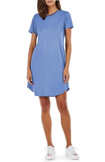 Women's Michael Stars Ringer T-shirt Dress - Blue