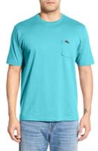 Men's Tommy Bahama 'new Bali Sky' Original Fit Crewneck Pocket T-shirt, Size - Green