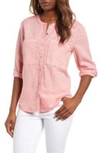 Women's Caslon Long Sleeve Top - Pink