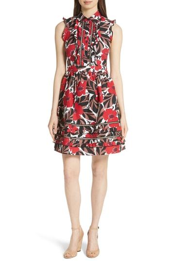 Women's Kate Spade New York Poppy Field Shirtdress - Red