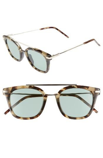 Men's Fendi 48mm Sunglasses - Havana Gold