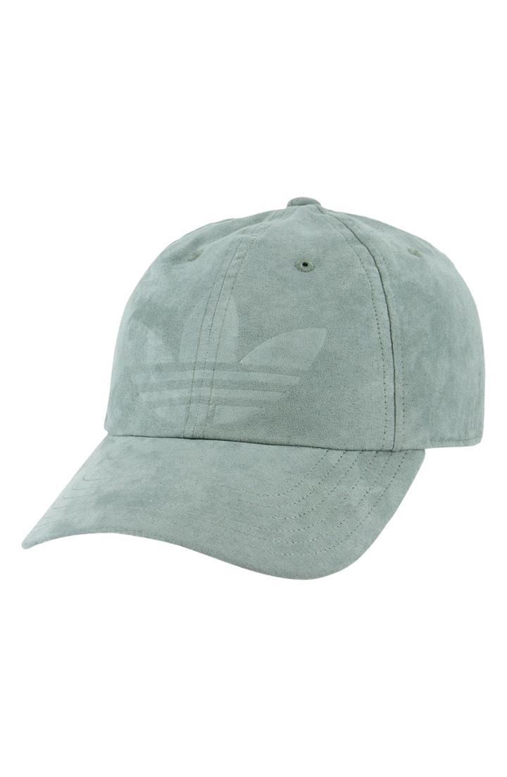 Women's Adidas Originals Relaxed Debossed Cap - Green