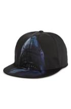 Men's Givenchy Shark Print Ballcap - Black