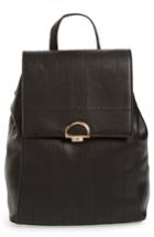 Sole Society Zilo Quilted Faux Leather Backpack - Black