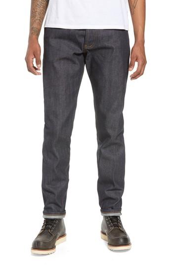 Men's Naked & Famous Denim Easy Guy Skinny Fit Jeans - Blue