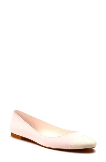 Women's Shoes Of Prey Ballet Flat D - Beige