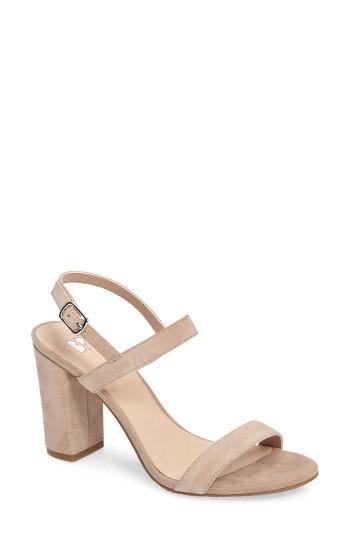 Women's Bp. Lula Block Heel Slingback Sandal .5 M - Pink