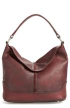 Frye Cara Leather Hobo Bag - Purple
