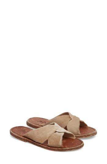 Women's Matisse Alamosa Genuine Calf Hair Sandal M - Brown