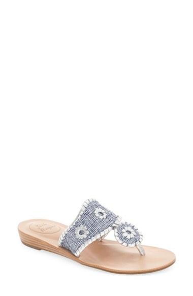 Women's Jack Rogers 'madeline' Sandal M - Blue