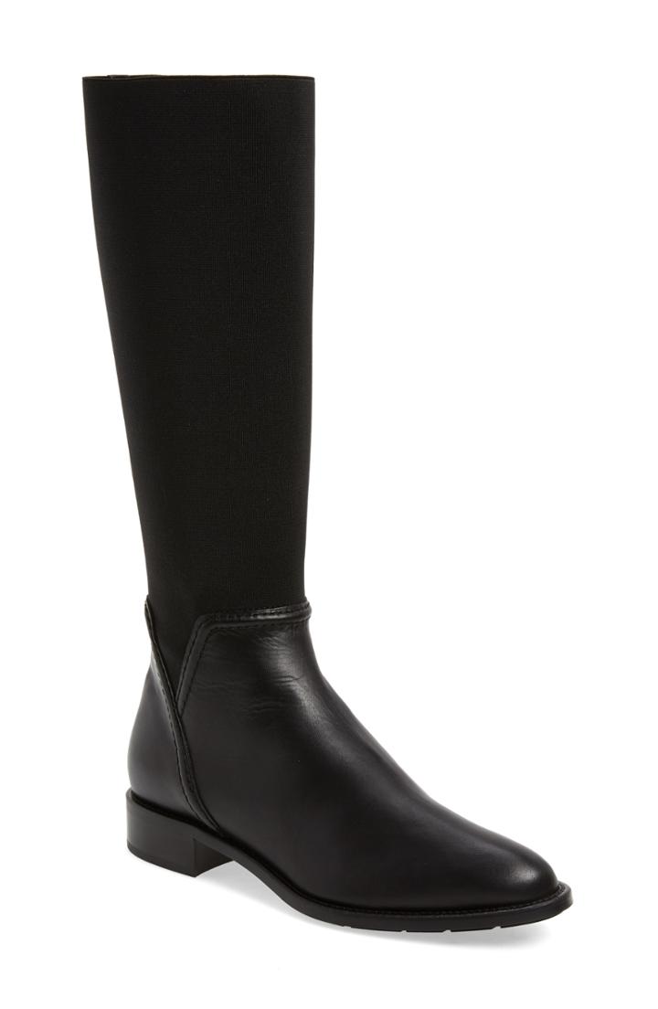 Women's Aquatalia Nanina Weatherproof Riding Boot .5 M - Black