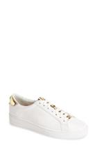 Women's Michael Michael Kors 'the Jet Set 6 - Irving' Leather Sneaker