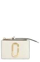 Marc Jacobs Snapshot Small Leather Wallet - Ivory