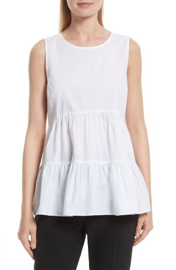 Women's Kate Spade New York Tiered Poplin Top