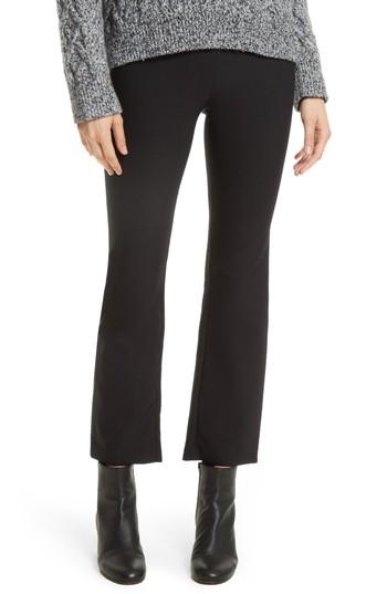 Women's Vince Crop Flare Pants - Black