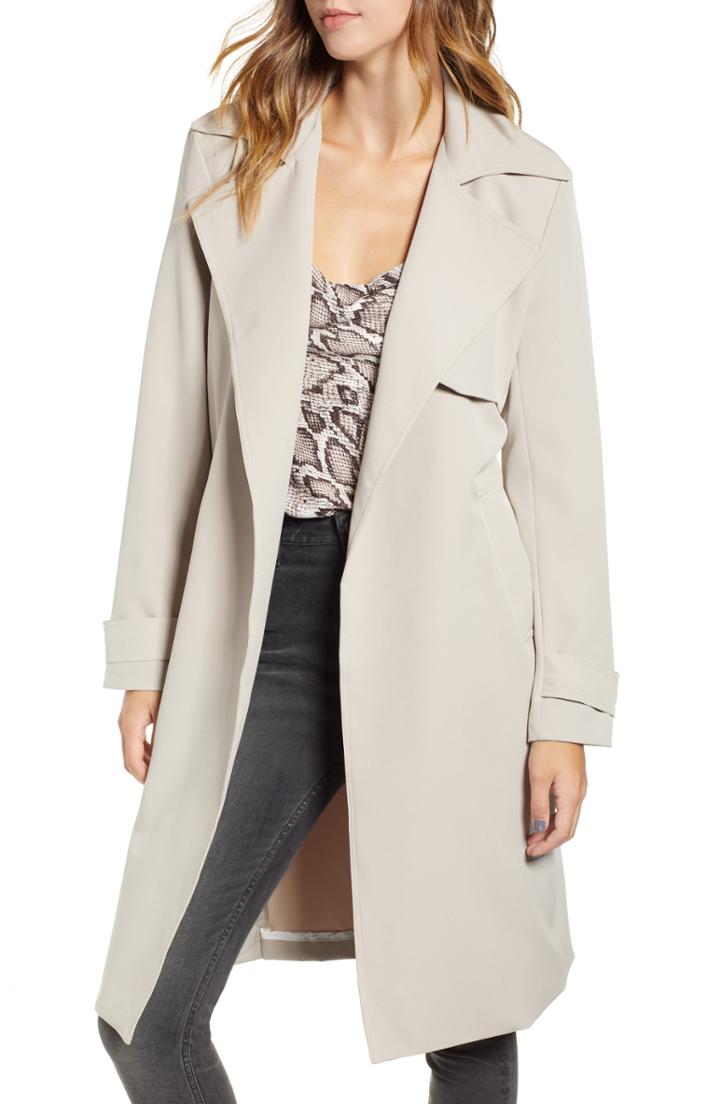 Women's Prima Trench Coat, Size - Beige