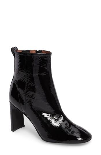 Women's Jeffrey Campbell Chapel Curved Heel Bootie .5 M - Black