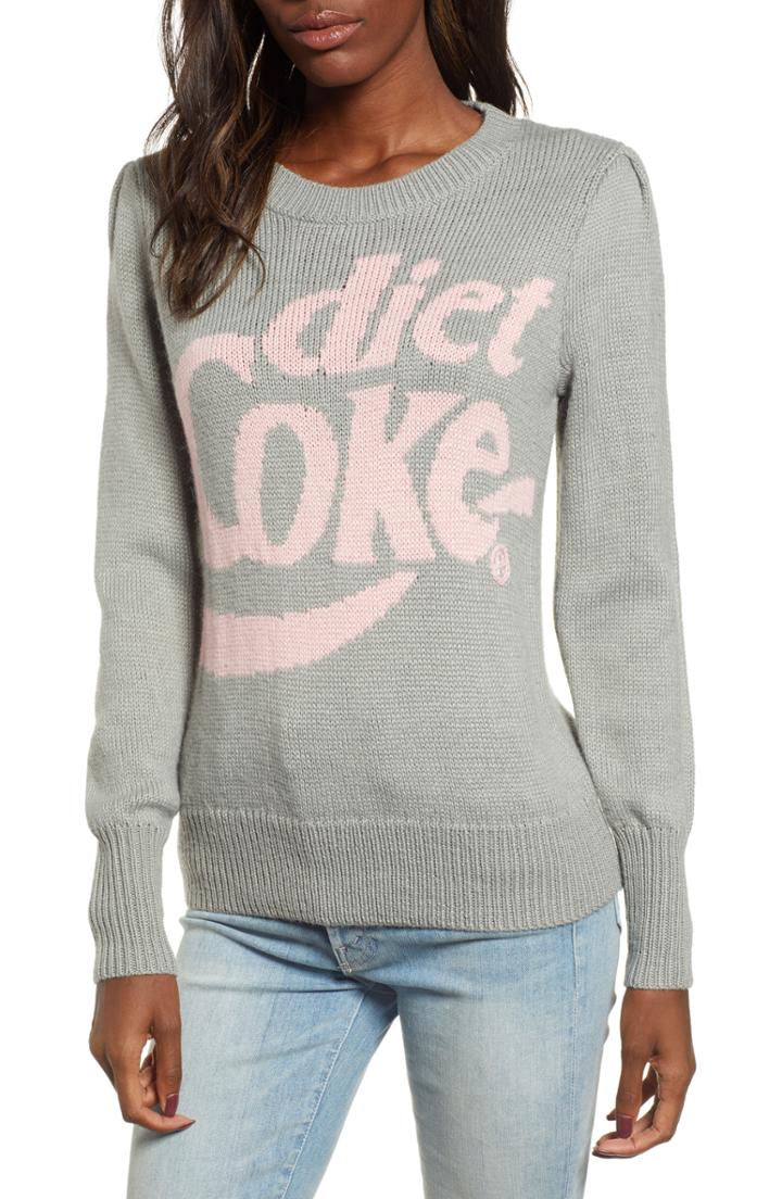 Women's Wildfox Diet Coke Sweater - Grey