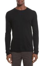 Men's Rag & Bone Tripp Crewneck Sweater, Size - Black