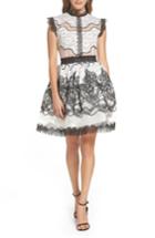 Women's Bronx And Banco Orchid Cap Sleeve Lace Dress Us / 6 Au - Black