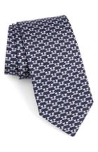 Men's Salvatore Ferragamo Fido Print Silk Tie