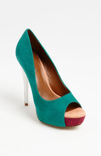 Boutique 9 'claudius' Pump Green Suede