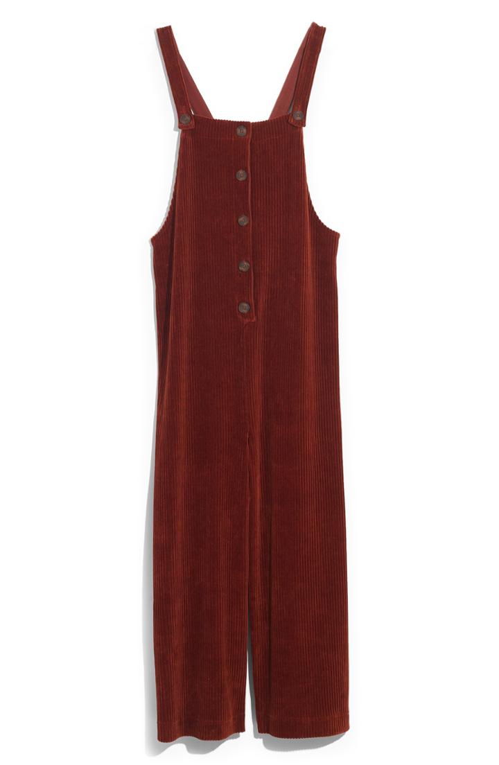Women's Madewell Texture & Thread Velour Corduroy Overalls