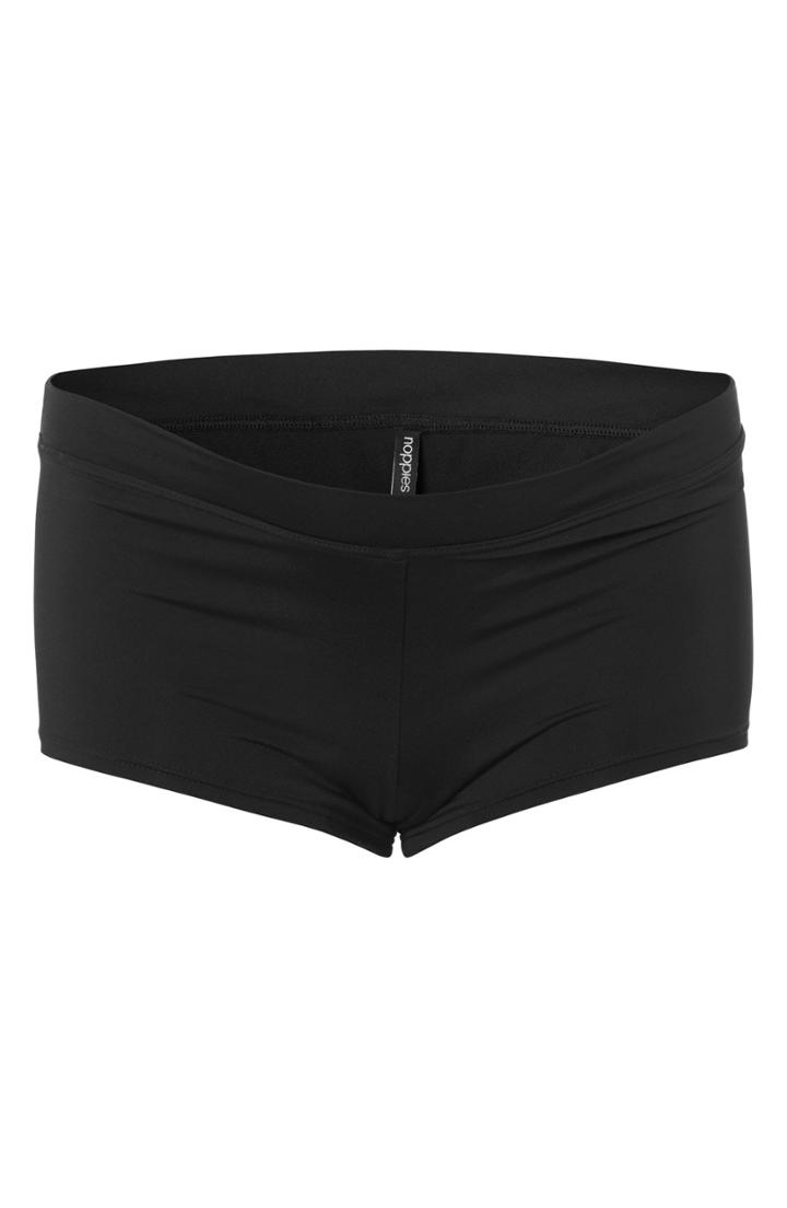Women's Noppies 'saint Tropez' Maternity Boyshort Swim Bottoms - Black