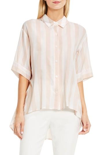 Women's Vince Camuto Oversized Stripe Shirt