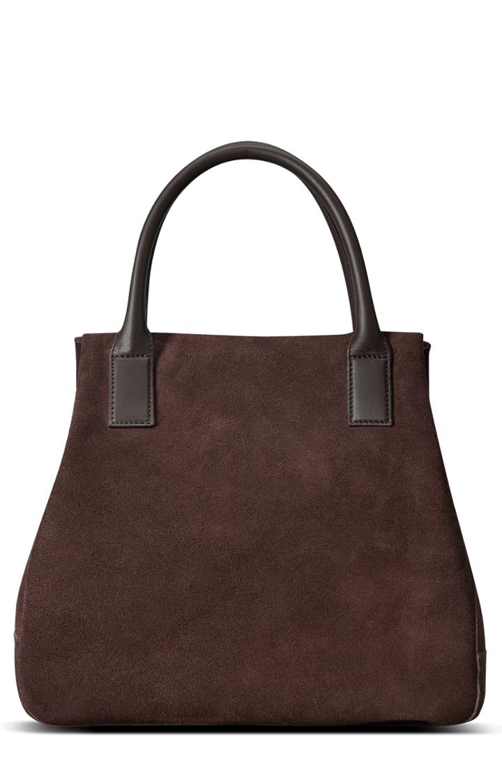 Shinola Runwell Suede Tote - Brown