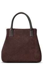 Shinola Runwell Suede Tote - Brown