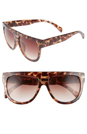 Women's Bp. Lunette 40mm Shield Sunglasses - Tort