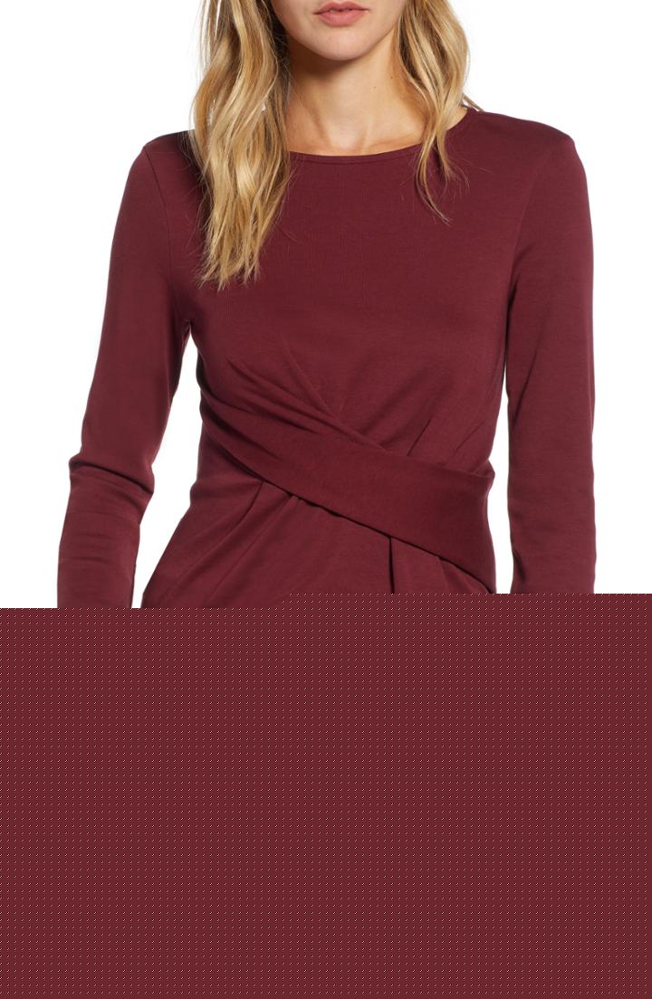 Women's Halogen X Atlantic-pacific Wrap Blouse