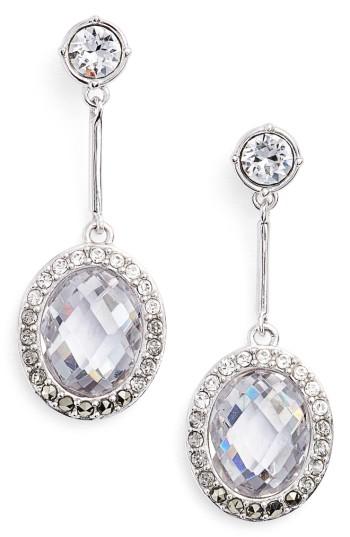 Women's Judith Jack Lend An Ear Oval Drop Earrings