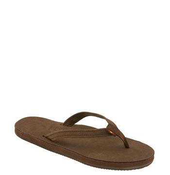 Women's Rainbow Narrow Strap Sandal - Brown