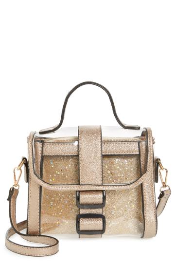 Knotty Translucent Top Handle Satchel -