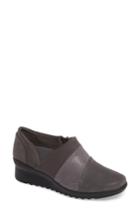 Women's Clarks Caddell Denali Ankle Loafer .5 N - Grey