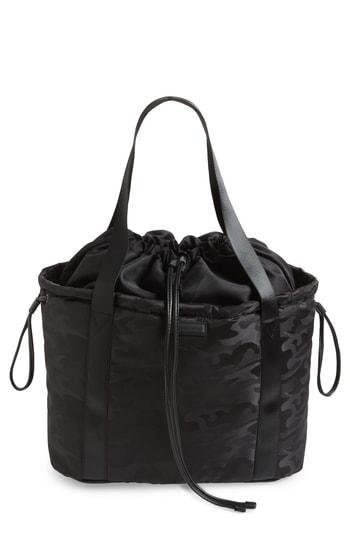 Kendall + Kylie Blake Camo Water Resistant Tote - Black