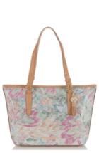 Brahmin Floral Medium Asher Tote - Beige